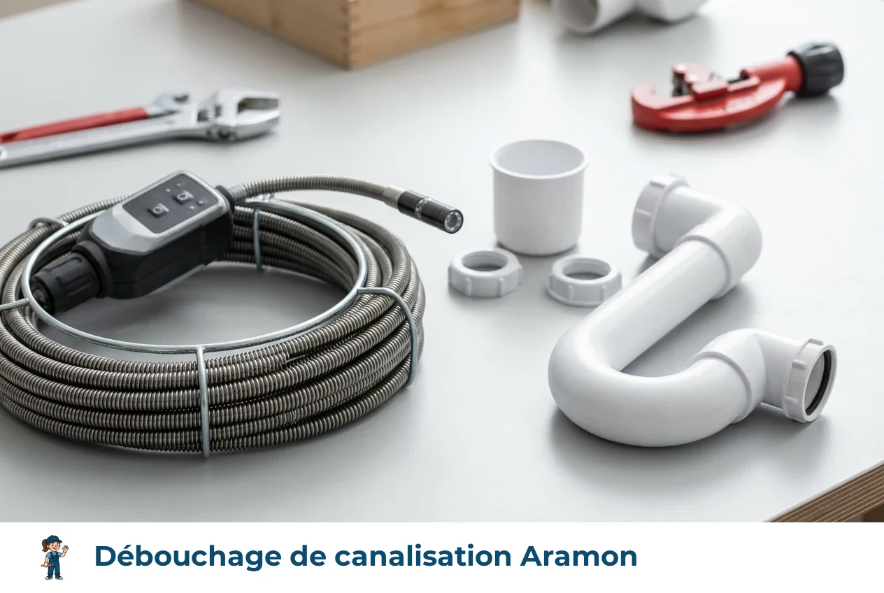 Débouchage de canalisation à Aramon