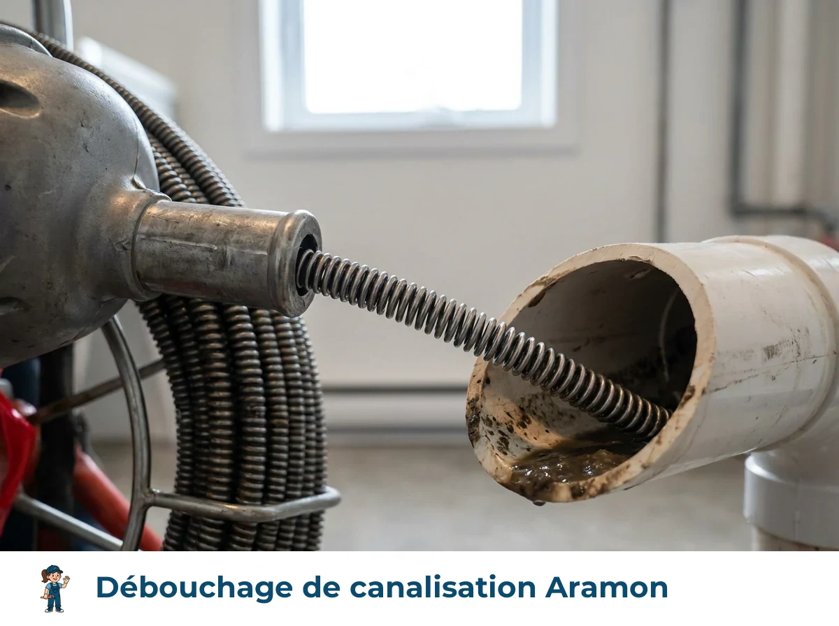 Débouchage de canalisation à Aramon