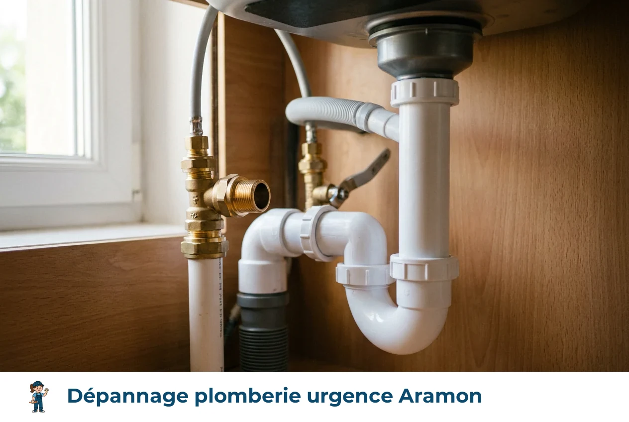 Dépannage plomberie urgence à Aramon