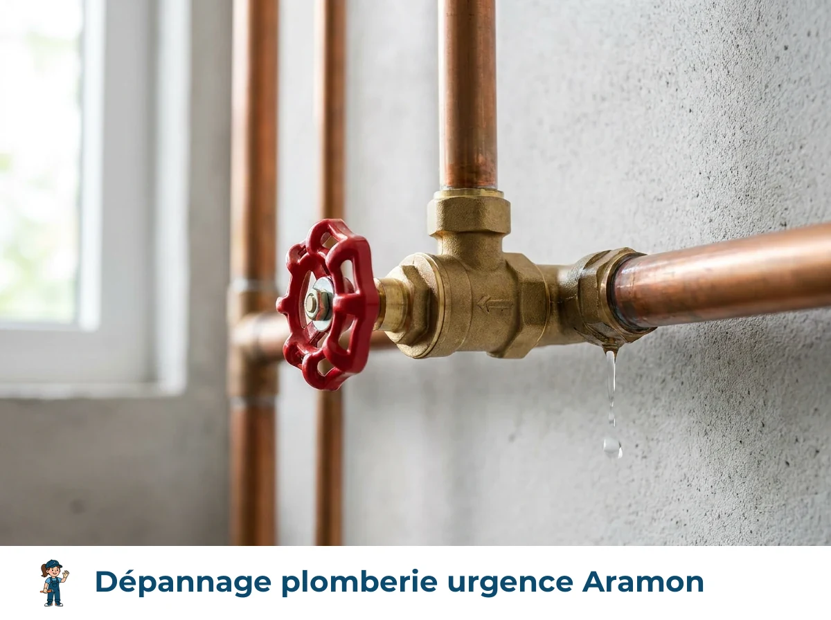 Dépannage plomberie urgence à Aramon