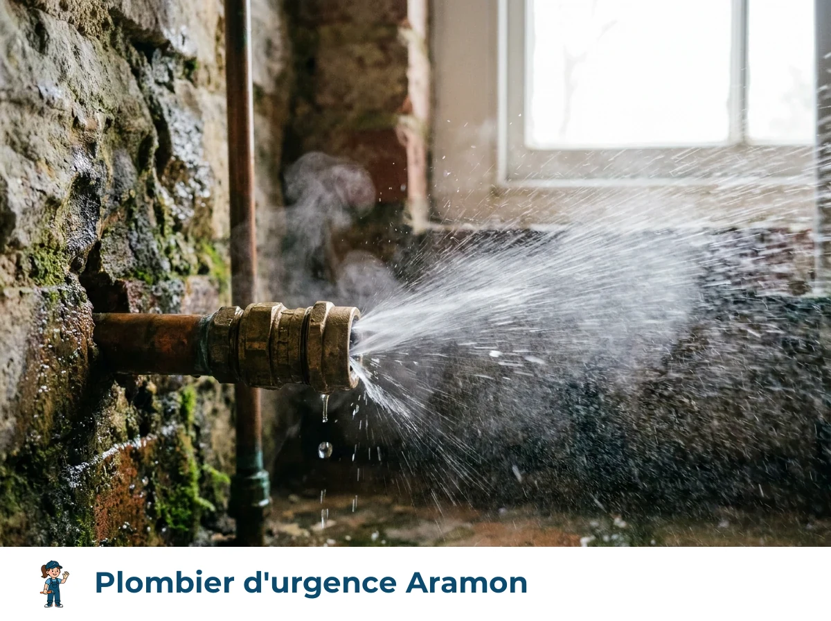 Plombier d'urgence à Aramon