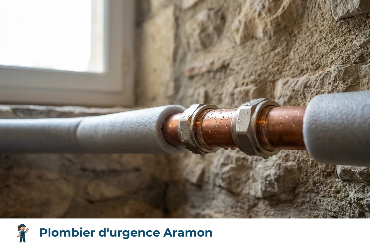 Plombier d'urgence à Aramon