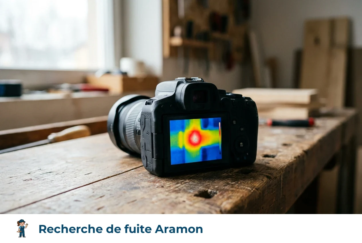 Recherche de fuite à Aramon