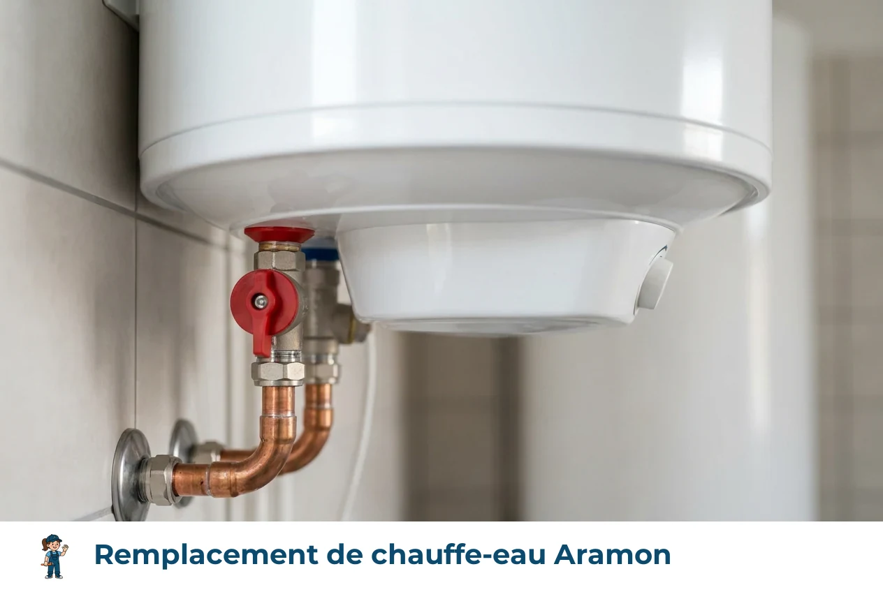 Remplacement de chauffe-eau à Aramon