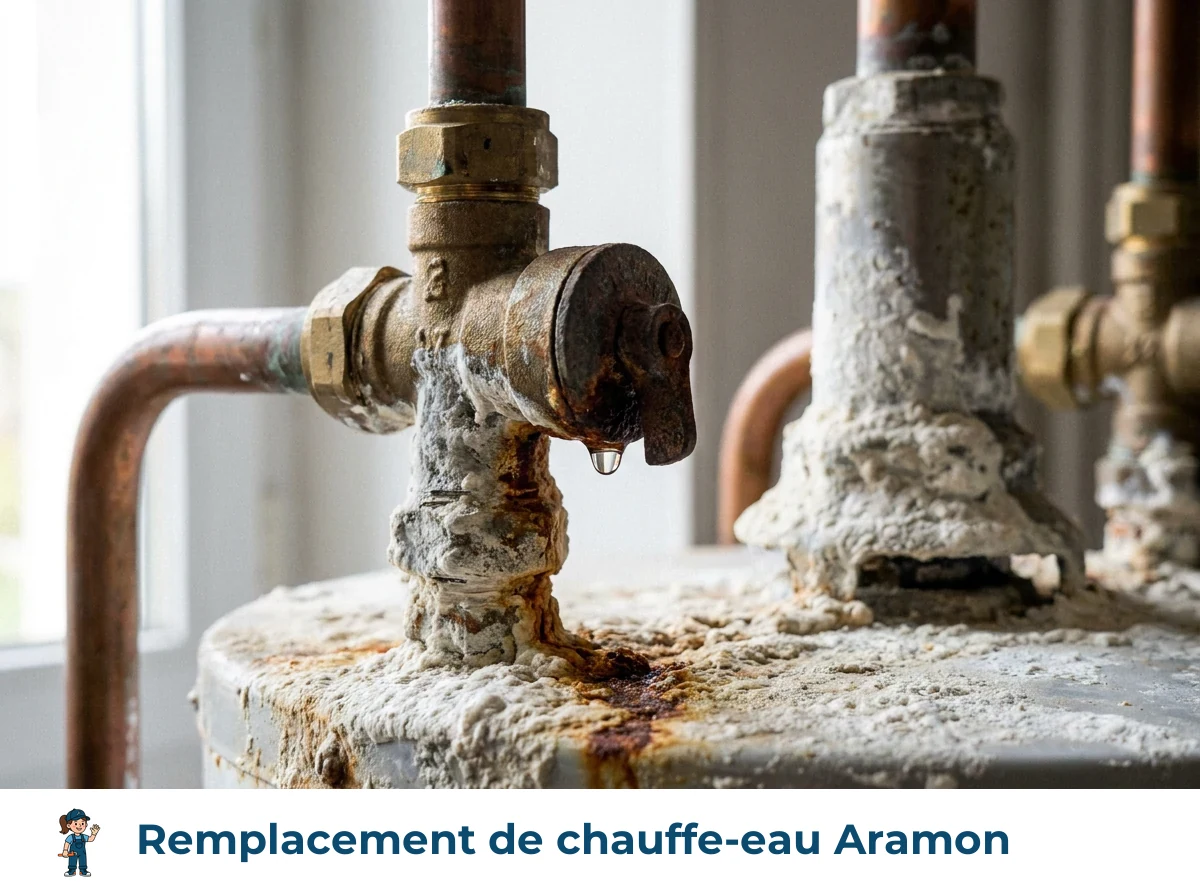 Remplacement de chauffe-eau à Aramon