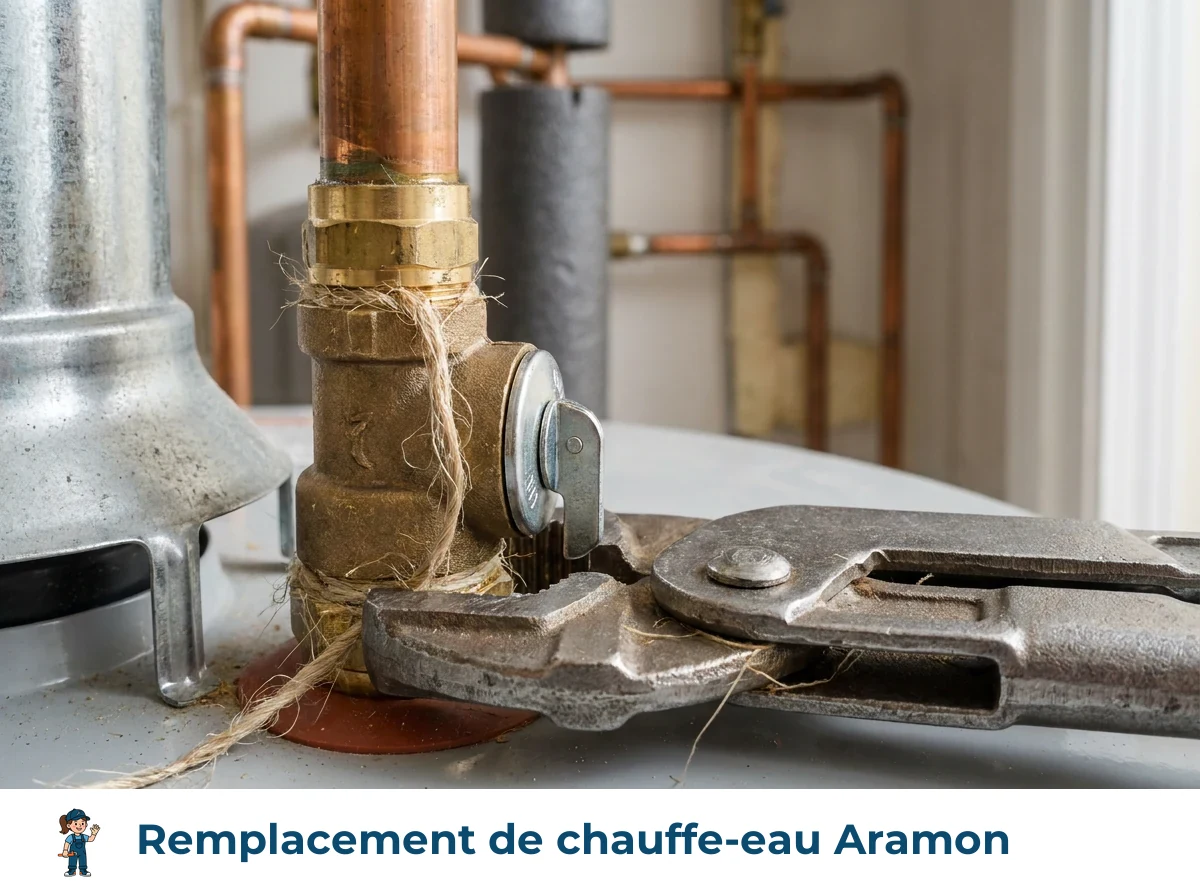Remplacement de chauffe-eau à Aramon