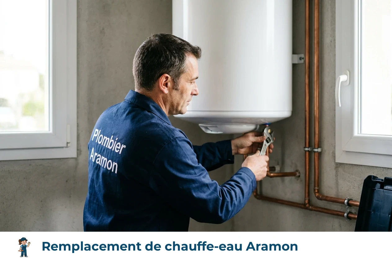 Remplacement de chauffe-eau à Aramon
