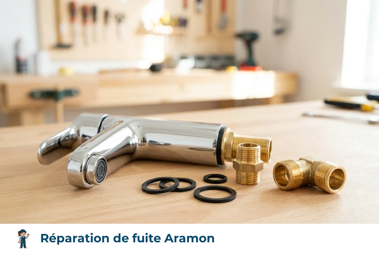 Réparation de fuite à Aramon