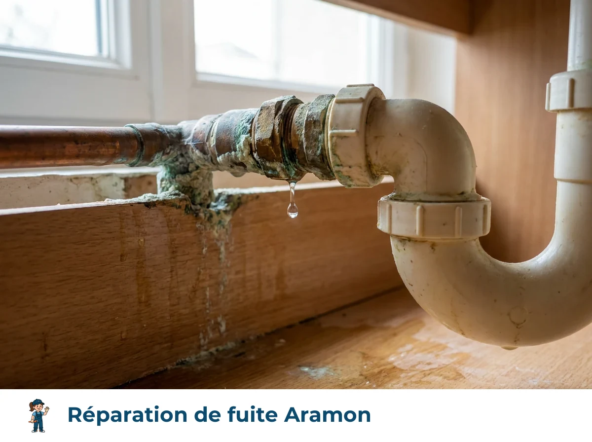 Réparation de fuite à Aramon