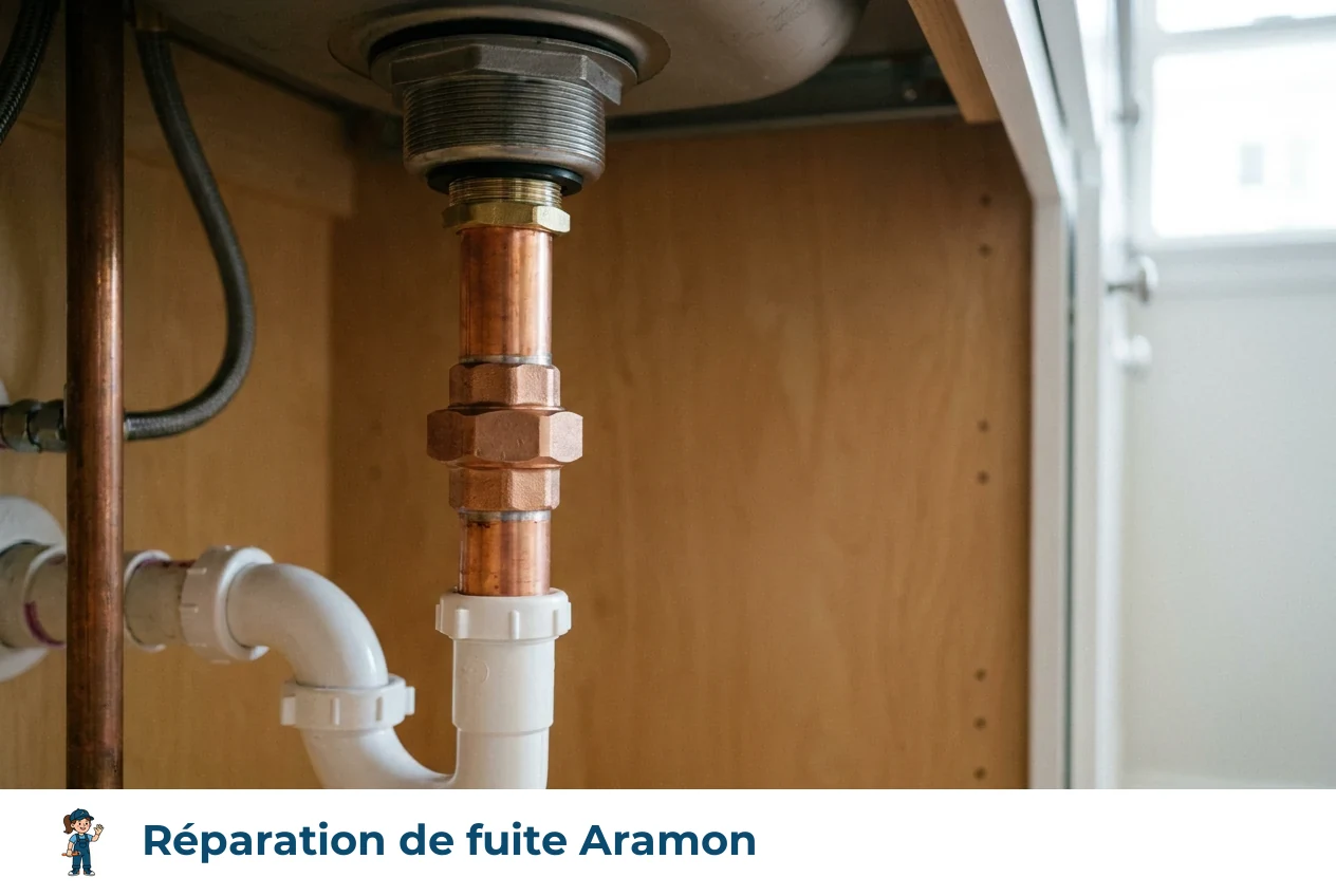 Réparation de fuite à Aramon
