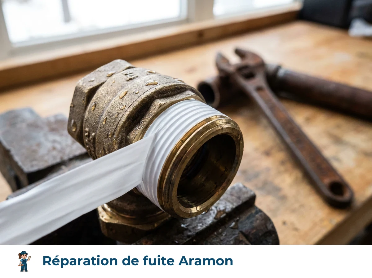 Réparation de fuite à Aramon